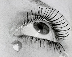 nobrashfestivity:   Man Ray, Eye and tears,