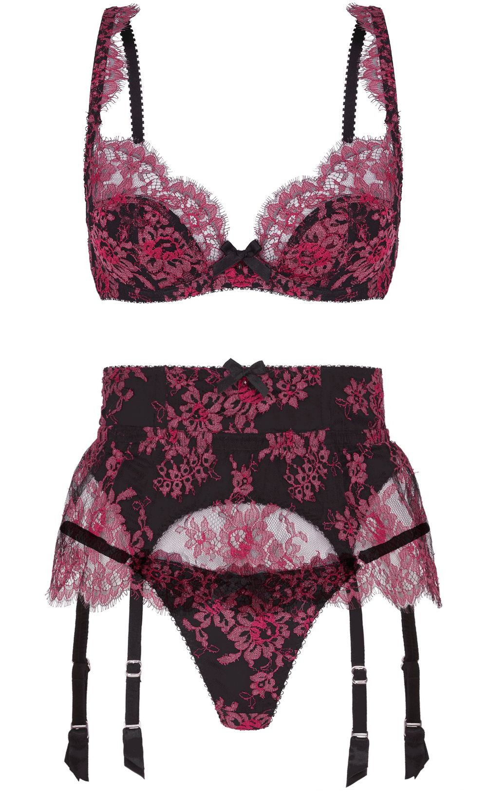 martysimone: Agent Provocateur | Carline • in pink floral French ...
