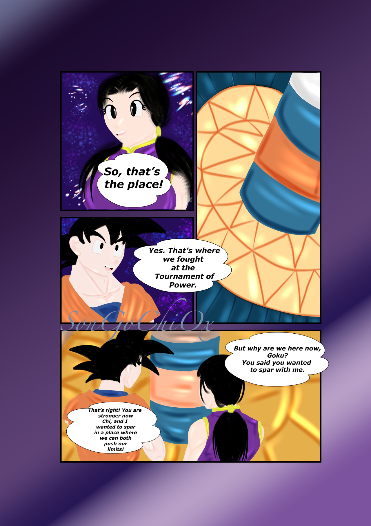 How a sparring session on the Tournament of Power ground ended with two sweaty bodies entangled? Intro to the steamy series on my twitter account @naughty_go  #Goku ChiChi GoChi Dragonball DragonballZ DragonballGT DragonballSuper DBSSuperHero #悟空#チチ#悟チチ#ドラゴンボール#ドラゴンボールZ#ドラゴンボールGT#ドラゴンボール超#ドラゴンボール超スーパーヒーロー