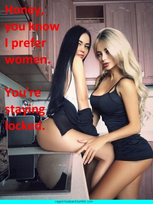 Being a tightly locked Lesbian cuckolded chastity slave is the best thing that could ever happen to 