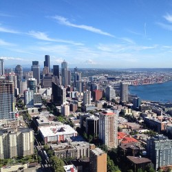 Hello Seattle!! 💕 (at Space Needle Observation