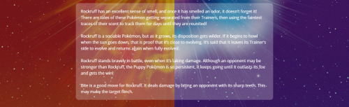 safarizonewarden:  Iwanka // Rockruff