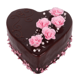 strawberry4milk:heart cake