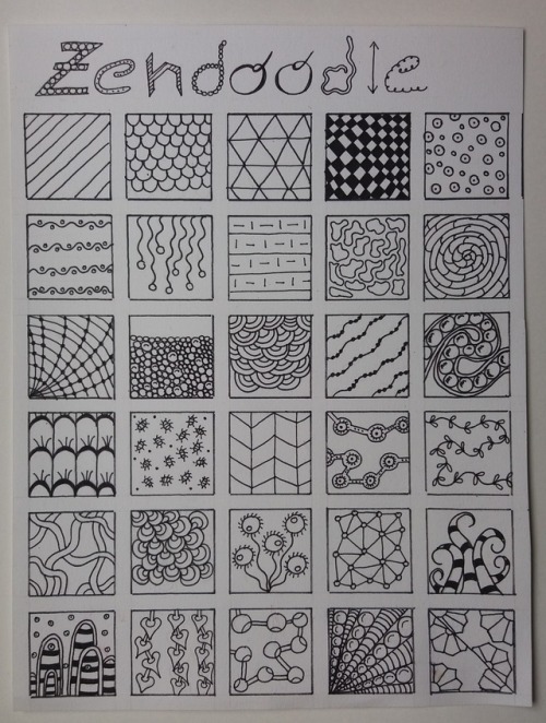 zendoodle patterns | Tumblr