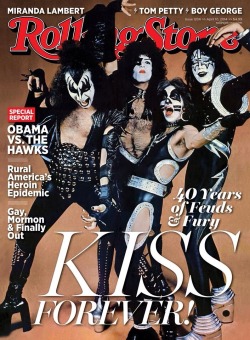 adventuretom:  KISS makes the cover of Rolling