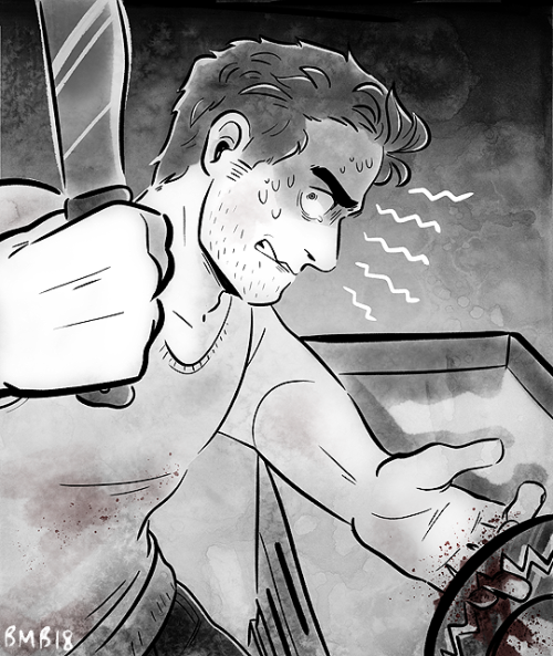 banhmiboy: goretober: chopped | hands down, one of the worst situations to be in