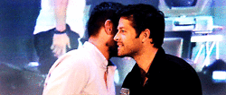 pinklaces34:  If I was any more in love with Misha, I would be Jensen 😍