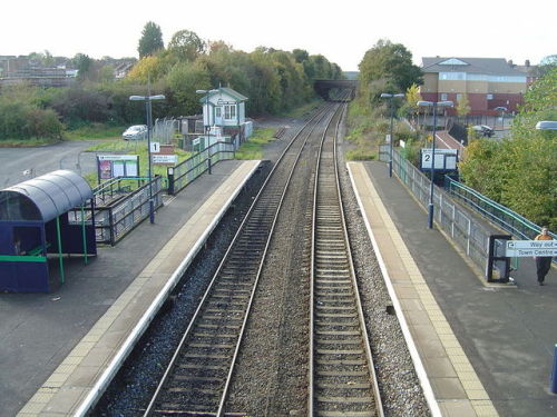 Rugeley Town Rail Station