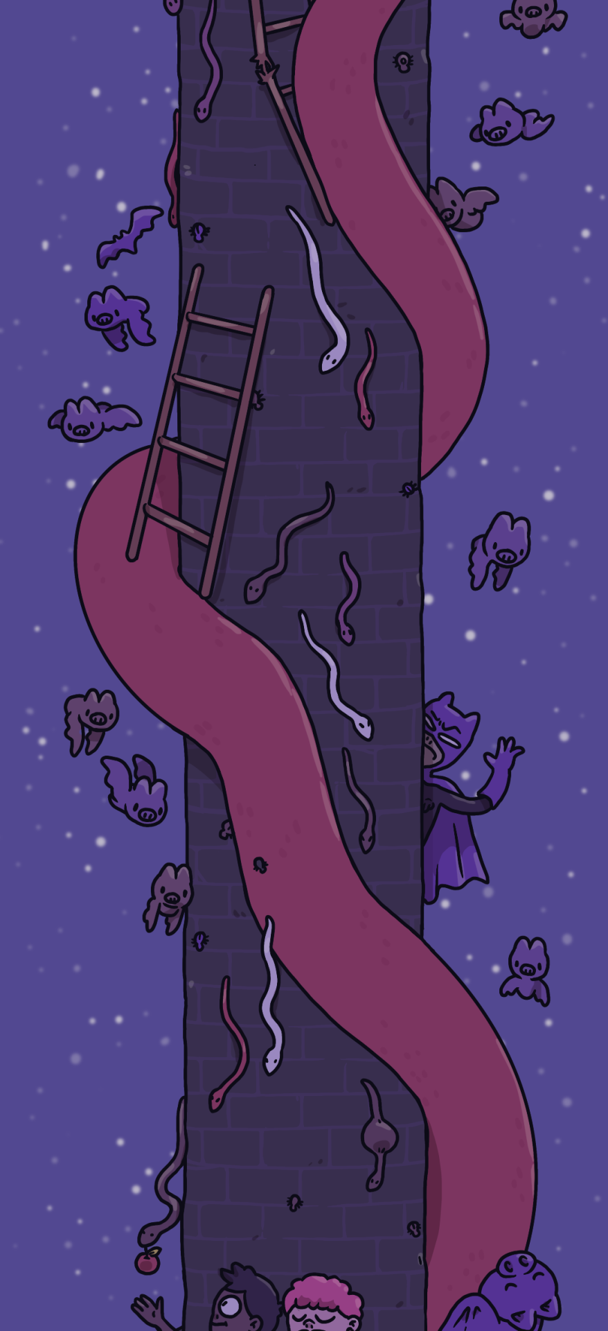 Just In Time For A Spooky Drawing I Work On This Project Over On Twitch If You Wanna Make Suggestions