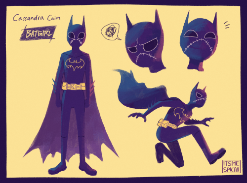 itsmespicaa: Playing around with a different style and a new brush ft. Batgirl!Cass :D