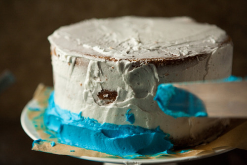 Porn Pics  Ocean Blue Ombre Cake Frosting Tutorial