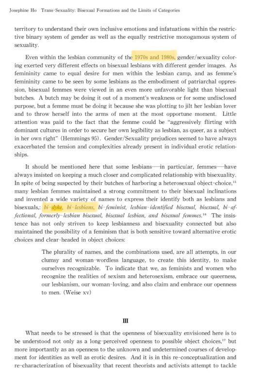 “Bi lesbian was made by Radf.ems in 2016 and lesbianism always excluded men, words have clear cut meanings!!″ sources!