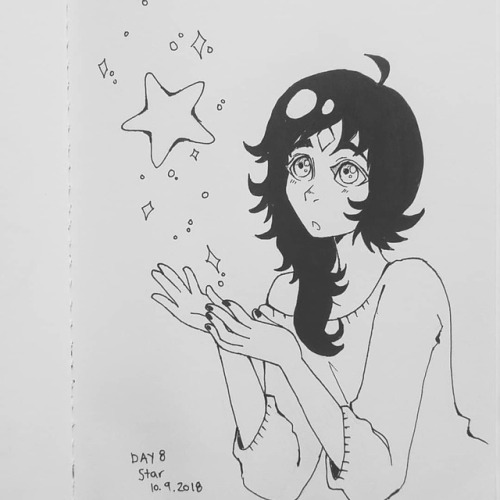 Inktober Day 8: Star #inktober #inktoberday8 #star #art #artistsoninstagramhttps://www.instagram