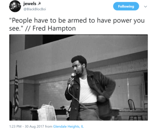 biff-donderglutes: berniesrevolution: Fred Hampton was a true revolutionary. Ahead of his time and g