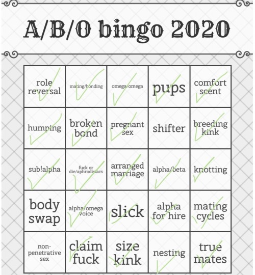 The Only Two I Didnt Check Off Are The Ones I Dont Know Enough About!