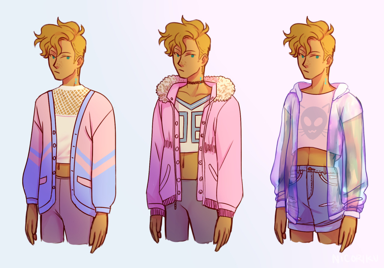 nicoriku:  pastel pink outfits   ☆彡   
