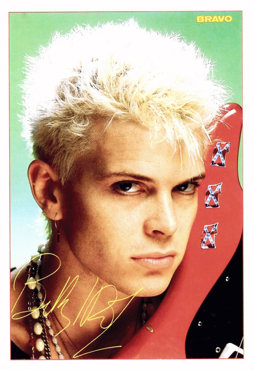 Billy Idol in Bravo Magazine, 1985