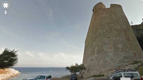 streetview-snapshots:Sea view from near the Citadel, Calvi