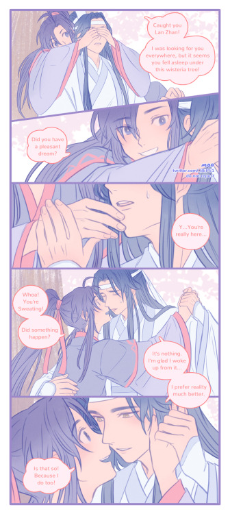 moobiess:Caught in a Dream (Meant to finish this by Lan Wangji’s birthday but a little late ^^;)