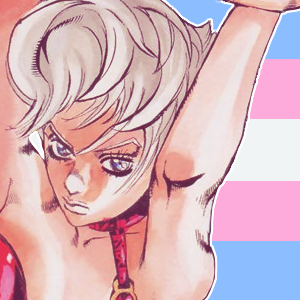 tuskact5: trans + trans woman trish una icons for anon
