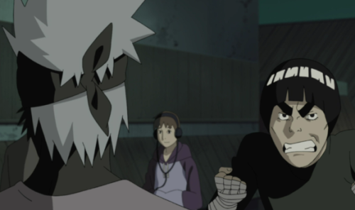 lawlliets:  some kid in konoha is just walking around with headphones and a hoodie??? 