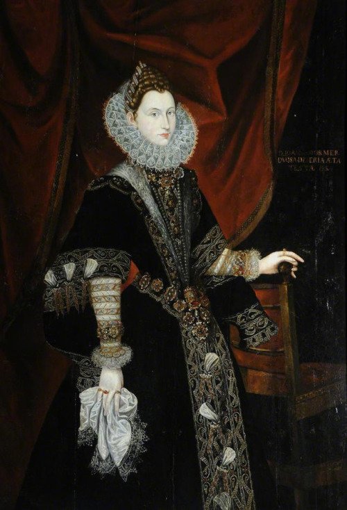 jeannepompadour:Jane Dormer, Duchess of Feria by Alonso Sanchez Coello, 1563