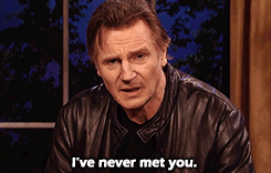 hellyeahliamneeson:  A personal message from Liam Neeson to President Putin. 