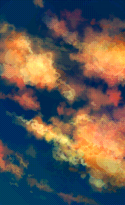XXX crystal-chima:  Pixel cloudscapes  photo
