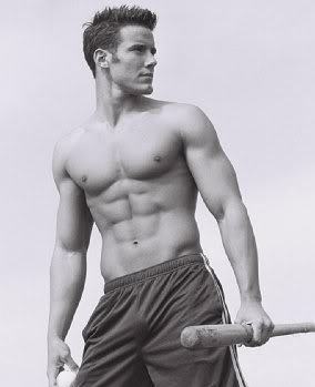 Muscle Baseball Jocks!  Check out the six pack abs on these baseball boys!!! Live