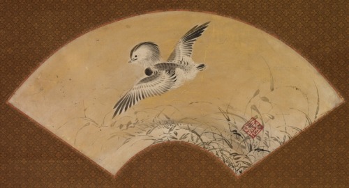 cma-japanese-art: Duck in Flight, Shikibu Terutada, mid-1500s, Cleveland Museum of Art: Japanese Art