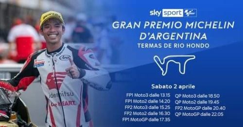 MotoGP, GP Argentina: le libere, le qualifiche e la pole in diretta live
#SkyMotori #SkyMotoGP #MotoGP #ArgentinaGP 🇦🇷
https://t.co/OZo2YBGiQc
https://www.instagram.com/p/Cb2qelHtx32ALuN3BdR3CRkFhB-GsKWiHVdj1M0/?utm_medium=tumblr