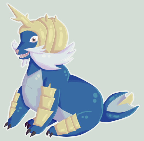 Samurott! Requested by @everysinglepheelSamurott is a good pokemon! I love pokemon with facial 