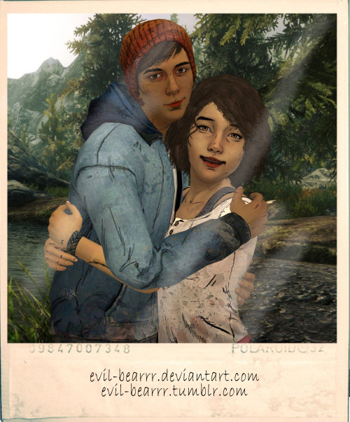 Photo for Memory: Gabe and ClemGabriel Garcia and Clementine from The Walking Dead A New Frontier