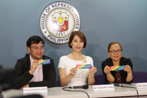 klexacru:Geraldine Roman, first Transgender woman to be elected as Congresswoman in the Philippines,