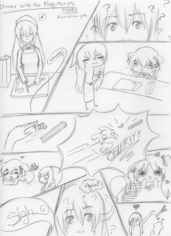  I HOPE YOU ENJOYED THIS. My brain thought this up at 1am and then I had to draw it =_= lol jk jk it was a lot of fun :3  i jUST GOT BACK TO MY REGULAR COMPUTER sO NOW I CAN rePLY TO THIS Oh MY OGSSG WAILS  luka im so sorry ur living with veggie lovin