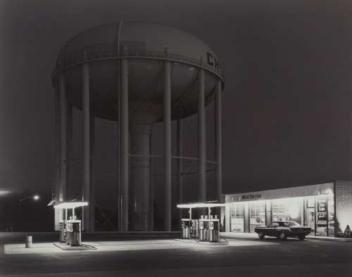 George Tice - ‘Petit’s Mobil Station, Cherry Hill, N. J.’, 1974Gelatin silver prin