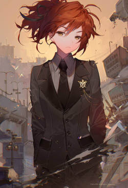 kawacy: MS. GUDAKO WILL SEE YOU NOW. Gudako a.k.a the Master The female protagonist wearing her Royal Brand suit as shown in the “Epic Of Remnant: Shinjuku Arc” Trailerfrom Fate/Grand Order 