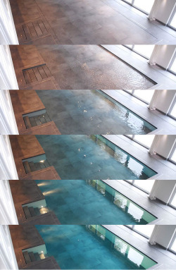 incurablyawesome:  little-red-riding-cock:  connorronnoc:  Hydrofloors are only like the coolest thing ever invented. They are specially designed pools with movable floors. When you’re using your pool it’s just like a normal pool. But when you are