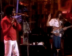 daysrunaway:  The Mothers of Invention play ‘Inca Roads&rsquo; (KCET Studios, August 1974) A Token Of His Extreme/Dub Room Special. Frank Zappa - Guitar, Vocals and Percussion George Duke - Keyboards and Vocals Ruth Underwood - Percussion Chester Thompson