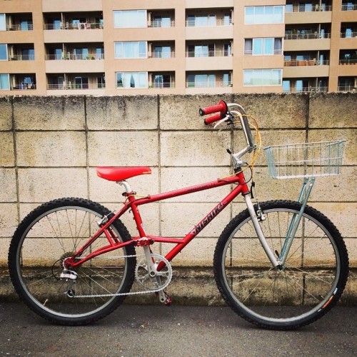 tempracycle: NISHIKI MTB tempra special. elevated chainstay!! #nishiki #mtb #elevatedchainstay #temp