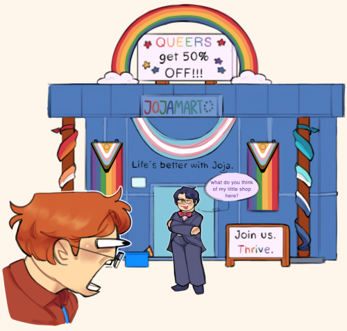 Happy Belated Pride Have Very Sudden Stardew Content