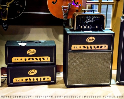 deebeeus:  Custom Shop Fenders, Gibsons, and Gretsches, plus Suhr, Fender and Marshall amplifiers at Cosmo Music near Toronto, Canada.