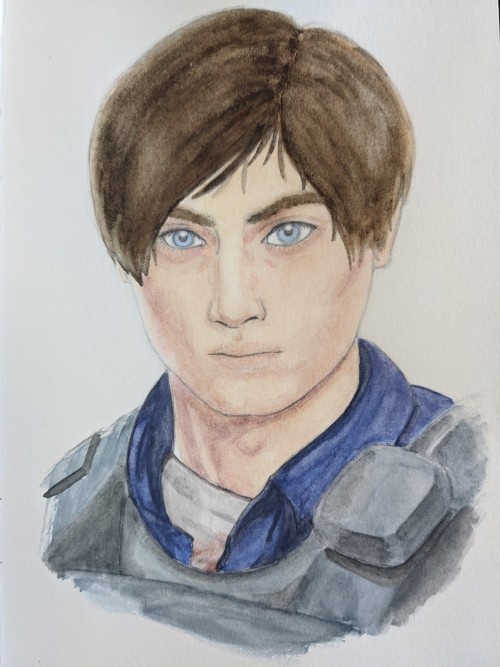 I Haven't Painted In A While, And I Struggle With Getting The Likeness, So I Practiced By Painting Leon.