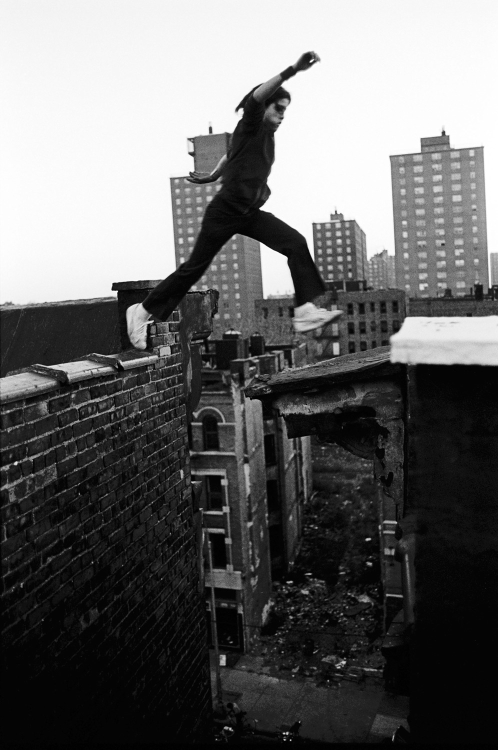 Ralph Jumps - South Bronx - 1983 - Stephen Shames
“Casi todos los chicos que aparecen en las fotos murieron antes de ser adultos.”