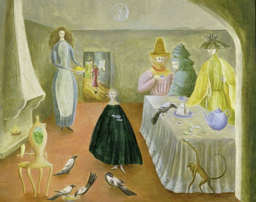 Leonora Carrington The Old Maids ,1947Oil on board