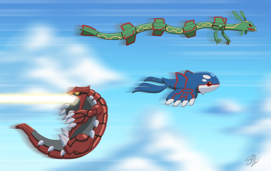 Porn photo xxtc-96xx:look, Rayquaza can fly, even Kyogre