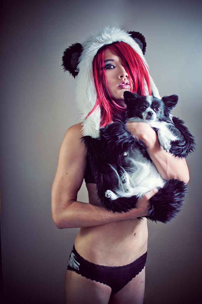Mother &amp; daughter (her name is panda)