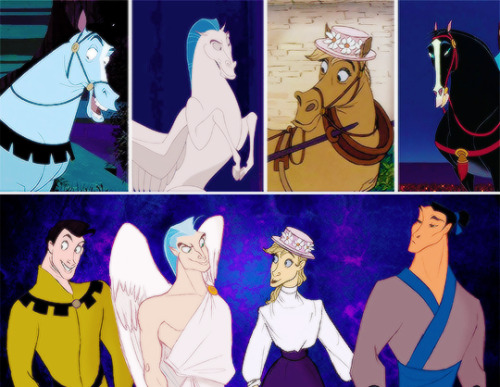 disneyismyescape:  “I Draw Disney Animals As Humans” by “s0alania” (link to article here) 