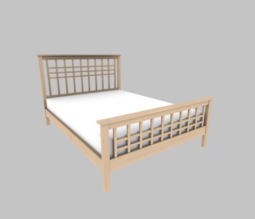 Craftsman High Footboard Bed - Now available for everyone!Enjoy!Craftsman High Footboard Bed - six s