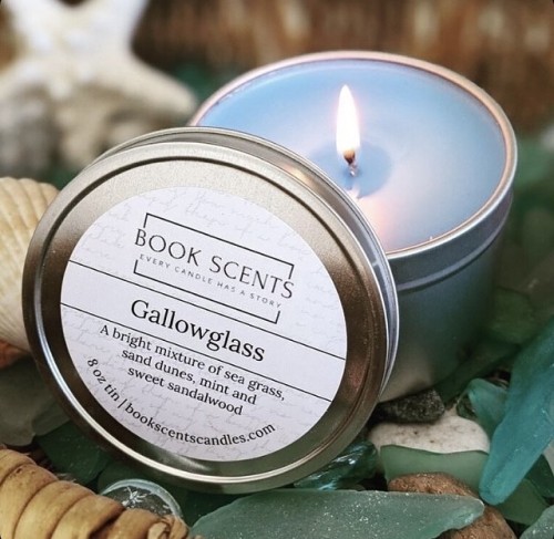 Check out our giveaway with @bookscents! Enter for a chance to win a Gallowglass-inspired scented ca